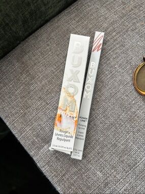 Buxom Plumping Lipstick Hearts on Fire & Power Line Lip Liner - Smooth Spice